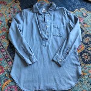 Jean chambray tunic
